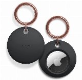 Elago Basic Key Chain for AirTag Black