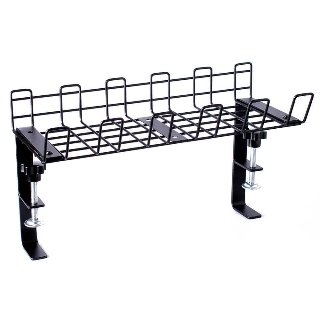 Desire2 Deskmate Cable Basket Clamp Mount Black