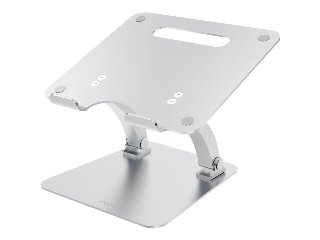 Laptopstativ Dual Pivot Justerbar Aluminium Silver