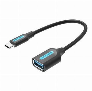 Vention USB-C 3.1 Male to USB Female Cable 0.15m Black USB hub