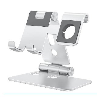 Desire2 Restore Pro Charging Stand For Apple Watch Silver
