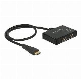 DeLOCK HDMI Splitter - Video-/audiosplitter - 2 porte