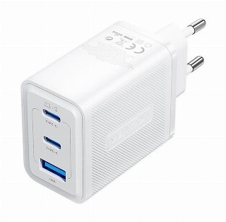 Vention Wall charger FERW0-EU 2xUSB-C USB- A 65W/65W/30W GaN (white)