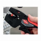 KNIPEX NexStrip cable crimp/cutter/stripper tool