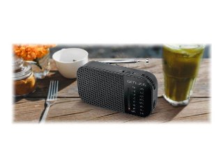 Muse M-025 R Portable radio, Black