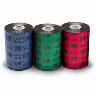 Zebra 4800 farvebånd refill (termisk ove - Farvebånd refill (termisk overføring) Sort