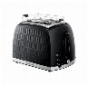 Russell Hobbs Brødrister Honeycomb Black 2 Slice