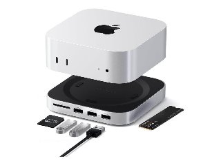 Mac Mini M4 Stand & HubUSB-C 3.2 Gen 2 (3.1 Gen 2)