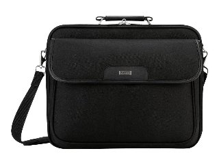 Notepac Nylon Black16" Kunstlæder, Polyester Sort