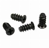InLine Fan Screws 5.0x10.0mm black 50 pcs.