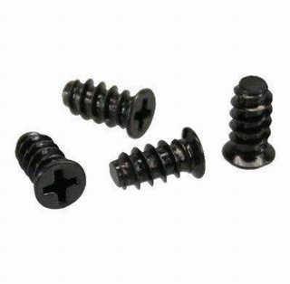 InLine Fan Screws 5.0x10.0mm black 50 pcs.