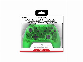Nyko Wireless Core Controller (Green) for Nintendo Switch - Wired Controller