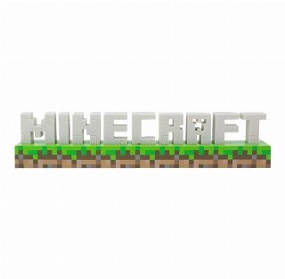 Paladone Minecraft Logo Light - Dekorationslampe