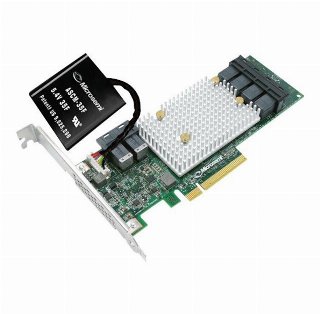 Adaptec Microsemi  SmartRAID 3154-24i - Styreenhed til lagring (RAID) - indstikskort - lavprofil