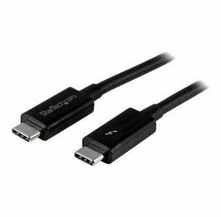 StarTech.com Thunderbolt 3 (20Gbps) USB C Cable - Black