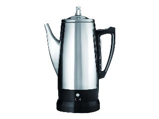 C3 Perkolator Original rustfrit stål 12kp