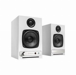 Audioengine HD3, 2.0 kanaler, Kabel & trådløs, 15 W, 65 - 22000 Hz, Hvid