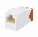 PANDUIT Modular jack kat.5e utp mini-com g hvid