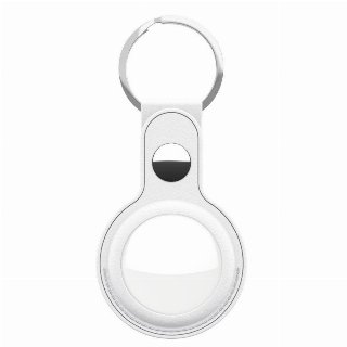 KeyBudz Leather Keyring for AirTag 2-pack