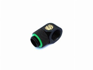 Bitspower G1/4" Matt Black Rotary 90-Degree IG1/4" Extender