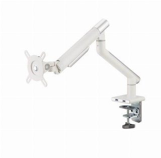 Alterzone Arm One USB monitorarm i aluminium med 2 x 3.0 USB-porte, hvid
