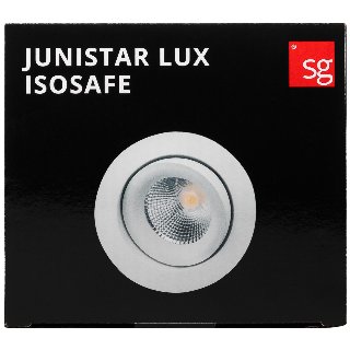 SG Armaturen Junistar lux isosafe in/outdoor hvid 2700k