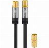 Pro TV antenna cable (135 dB) 4x shielded 3 m