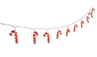 Goobay String Light "Candy Canes" with 10 LEDs