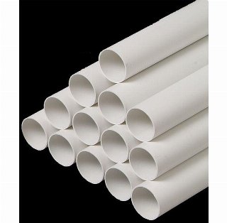 Nilfisk Rør 2 m ø51mm hvid plast hobby/prof