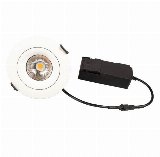 Scan Products Sabina lp 230v dæmpbar flimmerfri 5,4w 3000k ra90 440lm ip44 mat hvid rund