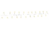 Goobay Silver Wire Cluster String Light with 50 LEDs