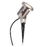 Nordlux Taurus havelampe med spyd, rustfrit stål