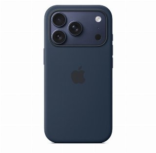 Apple iPhone 17 Pro Silicone Case with MagSafe – Midnight