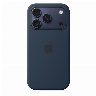 Apple iPhone 17 Pro Silicone Case with MagSafe – Midnight