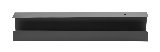 Cablio Under-Desk Cable Tray – Black – 60 cm