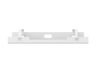 Cablio Under-Desk Cable Tray – White – 60cm