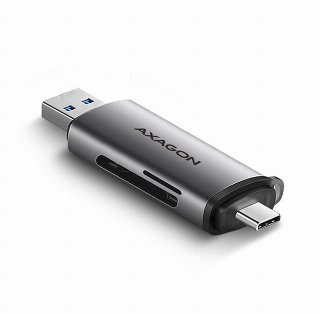 AXAGON SuperSpeed USB-C & USB-A SD / microSD kortlæser