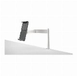 DURABLE Bordstander til tablet. Med bordklemme og fleksibel bærearm til montering på et skrivebord.