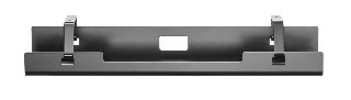 Cablio Kabelbakke under skrivebord – Sort – 60 cm