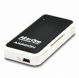 AXAGON Alt-i-en USB 2.0 MINI kortlæser/skriver - Kortlæser - ekstern - alt-i-1