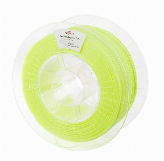 Spectrum 3D Filament / PLA Premium / ⌀ 1.75 mm / Fluorescent Yellow / 1 kg - Premium PLA filament