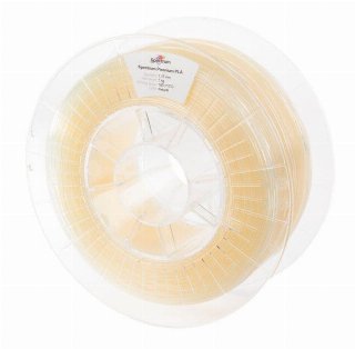 Spectrum 3D Filament / PLA Premium / ⌀ 1.75 mm / Natural / Beige / 1 kg
