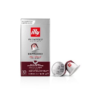 illy Nespresso ground Intenso capsules
