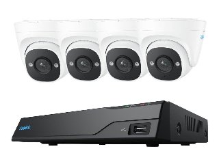 NVS8-5MD4 sikkerhedssystem med 8-kanals NVR og 4 x P324