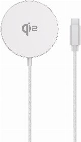 eSTUFF Qi2 15W Magnetic Wireless Charger - Trådløs opladningsmåtte