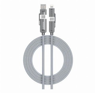 Riversong Hercules C7 66W 4-in-1 USB-A USB-C Lightning Grey