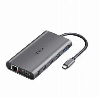 Zikko USB-C 11-in-1 Hub (Space Grey) USB hub