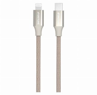 GreyLime Braided USB-C to MFi Lightning Cable Beige 2 m