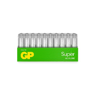GP Super Alkaline AAA batteri, 24A/LR03, 40-pak