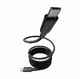 empower by PanzerGlass Magnetic 240W USB-C to USB-C Cable | USB 2.0 | 1.5M | Space Black